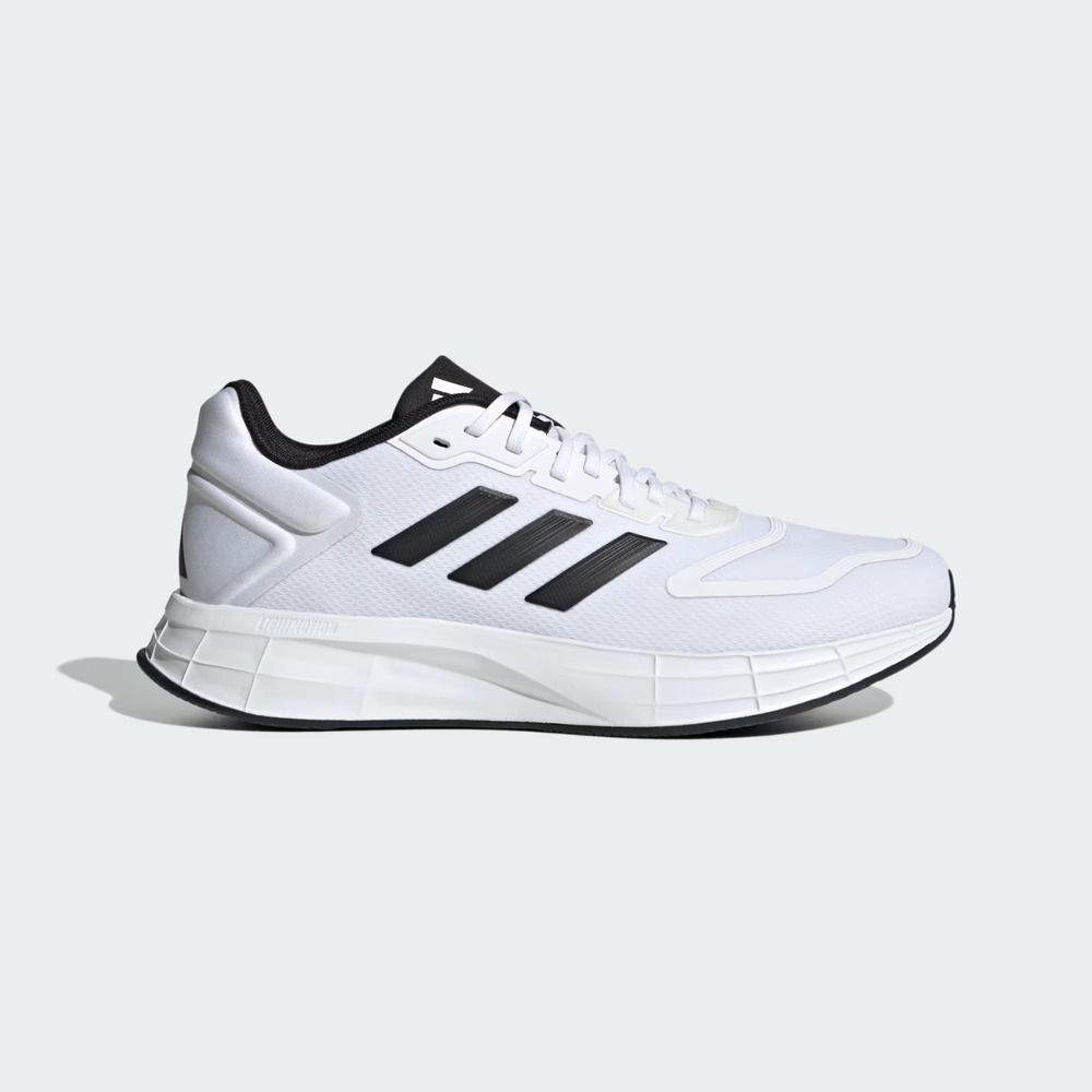 Adidas Men's Duramo Size 11 Running Shoes - White/Black Sneakers - Lightmotion